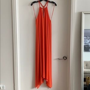 Alice+ Olivia Handkerchief Hem Sundress